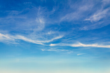 Obraz premium blue sky clouds color summer for nature background