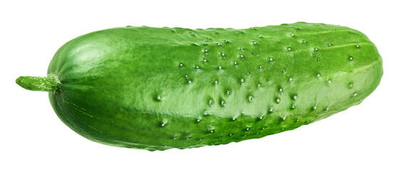 Cucumber isolated on white background