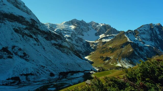 Closeup image of an Alps mountain in Austria, Europe. Taken with Fujifilm xt4