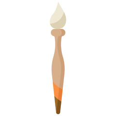 paint brush flat icon
