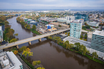 Aerial Drone of Conshohocken PA