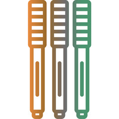 marker gradient icon