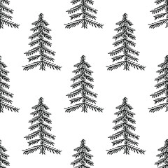 christmas trees pattern
