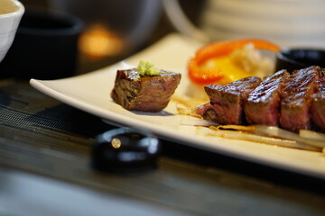 鉄板焼・ステーキとわさび