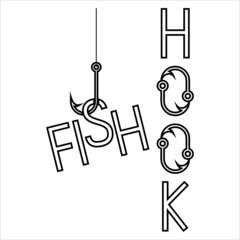 Fishing Hook Icon M_2110003