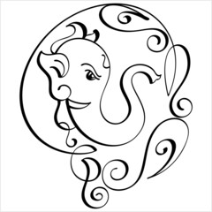 Ganesha Pen Ink Style M_2111001