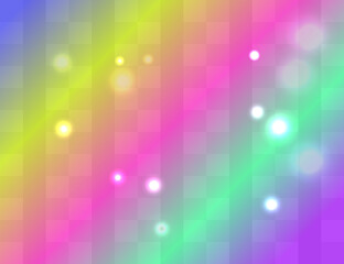 Abstract background with Neon Lighting ,stars and lights