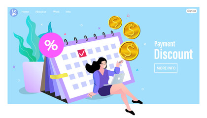 business person with graph