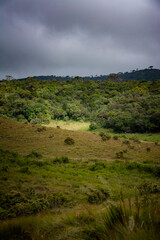 landscape with clouds