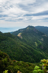 landscape with clouds