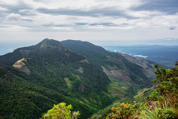 view of the mountain