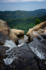 river in the mountains