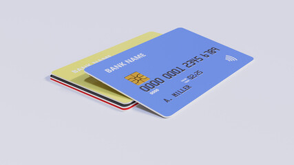 Colorful Bank Cards