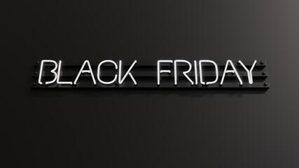 Neon Black Friday Sign