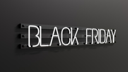 Neon Black Friday Sign