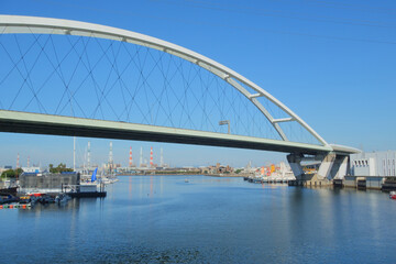 Naklejka premium 新浜寺大橋