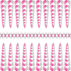 Seamless pattern design for printing work.Paper pattern for printing.Fabrics pattern.Pink pattern.