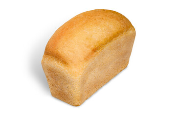 Traditional bread made from wheat and rye flour, loaves of various types of bakery products