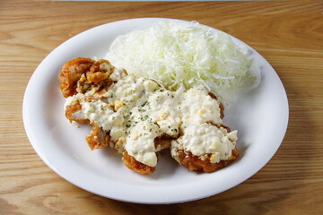 チキン南蛮　タルタルソース