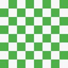 Abstract background green and white Chessboard Pattern Optical illusion Texture. for your design