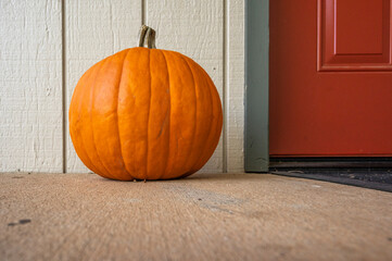 Pumpkin on the Porch