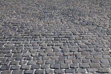 Stone paved street in Germany