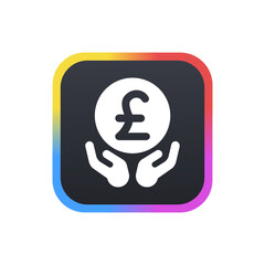 Save Money Pound - Sticker