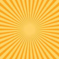 Sunlight abstract background. orange color burst background.