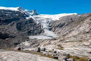 Blick auf Gletscher Schlatenkees