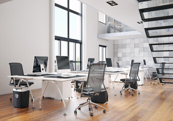 modern office interior design concept