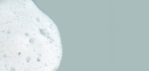 bubble foam soap shampoo cleanser or detergent background