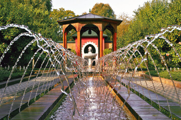 Garten der Welt (Garden of world), Berlin: oriental islamic fountain