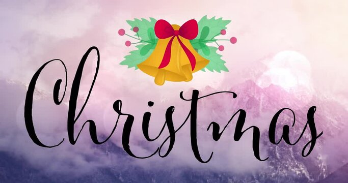 Animation of christmas text over christmas decoration and gifts