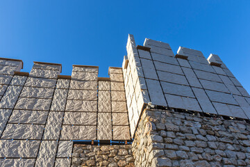 Ruins of medieval fortificated city of Krakra, Bulgaria