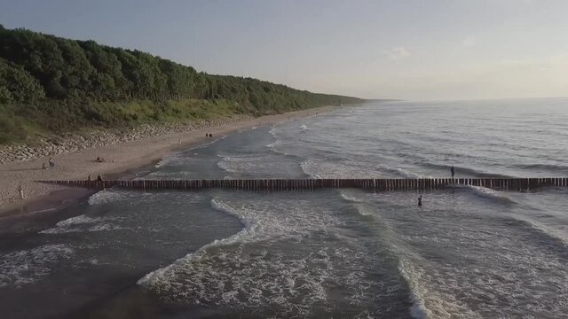 Morze, plaża, Kołobrzeg