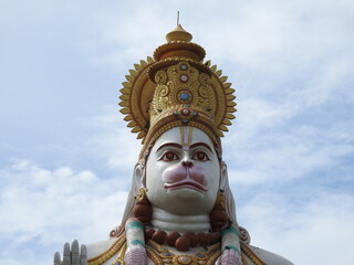Hindu god Hanuman statue