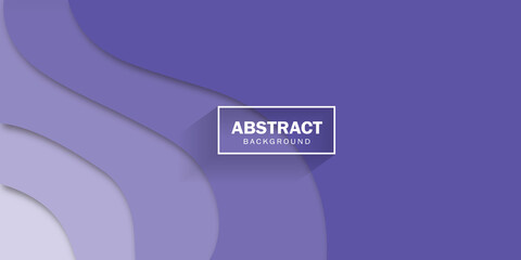 Obraz premium Blue art background in paper cut style with multi layers shapes.