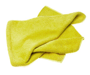 Fabric insulated on a white background