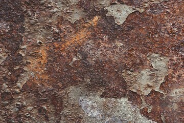 Texture of old metal and old paint