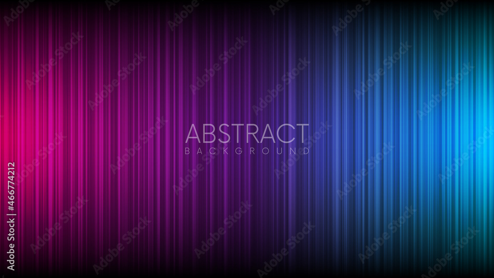 Aufkleber abstract futuristic neon backgound. vertical stripes in neon colors with fade effect. many random tr