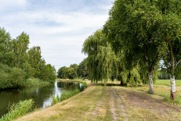 Fototapeta na wymiar Havel Canal, Grabow, Germany 