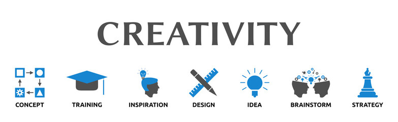 Banner zum Thema: CREATIVITY
