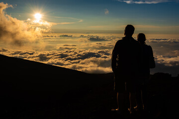 Haleakala Sunset Couple