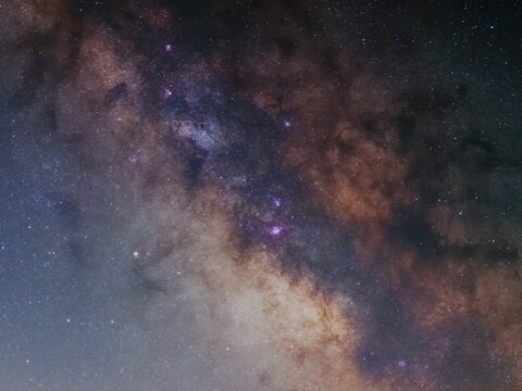 Milky Way Galaxy Core Wide © Antonis