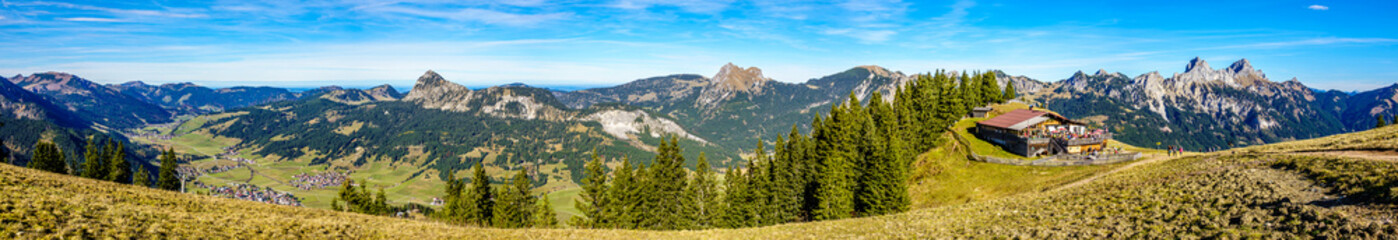 Tannheim valley in austria