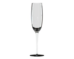 Champagne glass. Elegant champagne glasses. Clink glasses. Toast cup. 3D illustration.