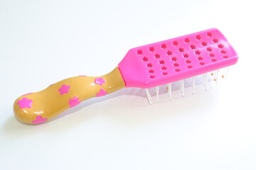 Hairbrush with fun and colorful designs