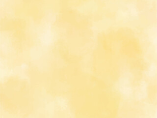 水彩　グラデーションの背景　黄色