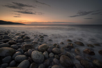 Sunset On The Barents Sea