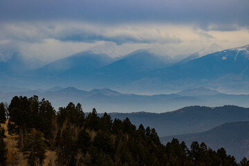 layers of Fog on the Sangre